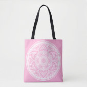 Rose Mandala Tasche (Vorderseite)