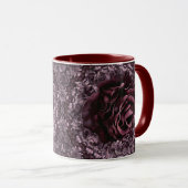 Rose Mandala Tasse (VorderseiteRechts)