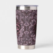 Rose Mandala Thermobecher (Links)