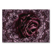 Rose Mandala Tischnummer (Rückseite)