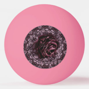 Rose Mandala  Tischtennisball