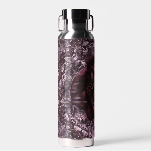 Rose Mandala Trinkflasche (Vorne)