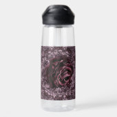 Rose Mandala Trinkflasche (Rückseite)