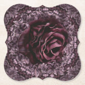 Rose Mandala Untersetzer (Vorderseite)