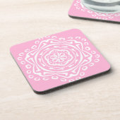 Rose Mandala Untersetzer (Linke Seite)