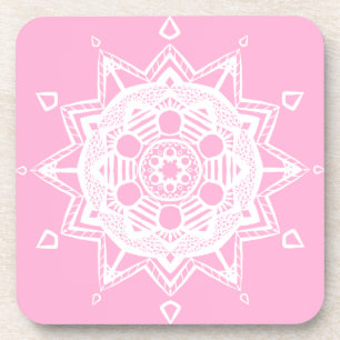 Rose Mandala Untersetzer