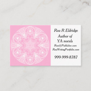 Rose Mandala Visitenkarte