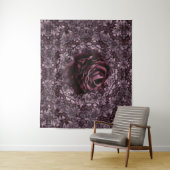 Rose Mandala Wandteppich (Beispiel)