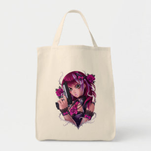 Rose Manga Girl Tragetasche