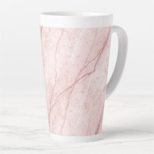 Rose Marble Organic Dusty Rose Rouge Milchtasse