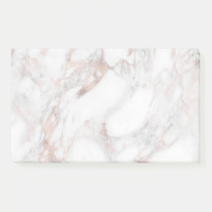 Rose Marble Trendy Template Eleganter Hintergrund Post-it Klebezettel