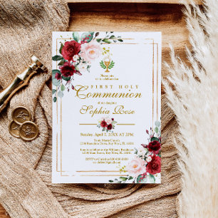 Rose Marsala Einladung