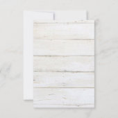 Rose, Mason Jar, Leuchten, Hochzeitsempfang Einladung (Rückseite)