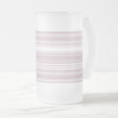 Rose Mattglas Bierglas (VorderseiteRechts)