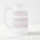 Rose Mattglas Bierglas (Links)