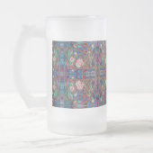 Rose Mattglas Bierglas (Links)