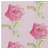 Rose Mauve Mauve Stoff (Nahaufnahme)