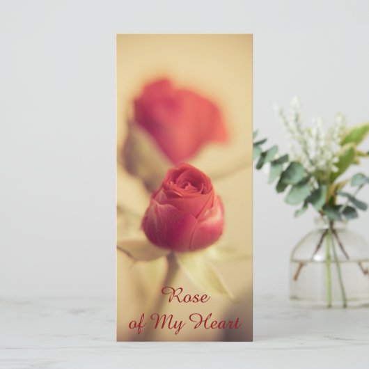 Rose meines Herzens (Stehend Vorderseite)