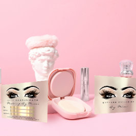 Rose Metallic Lash Makeup Artist Certificate Gesch