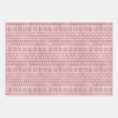 Rose Metallverpackungspapierblätter Geschenkpapier Set (Vorderseite 3)