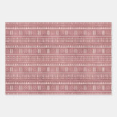 Rose Metallverpackungspapierblätter Geschenkpapier Set (Vorderseite 2)