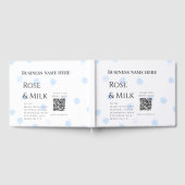 Rose Milch handgefertigte Seife QR-Code hinzufügen Gästebuch (Voll)