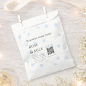 Rose Milch handgefertigte Seife QR-Code hinzufügen Geschenktütchen (Ausgeschnitten)