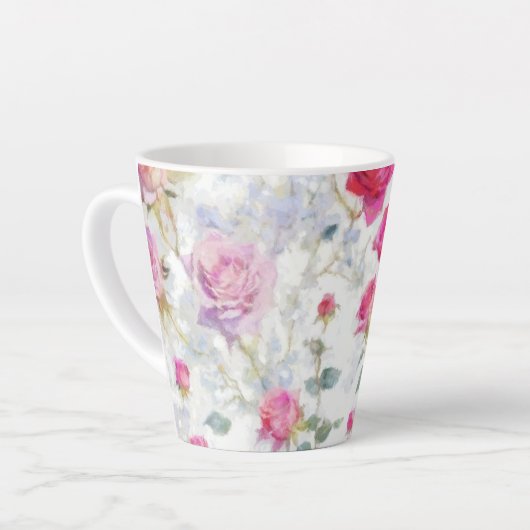 Rose Milchtasse (Linke Ecke)