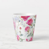 Rose Milchtasse (Vorderseite)