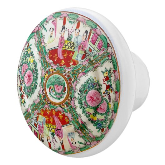 Rose Mille Keramikknauf (Rechts)