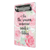 Rose Mini Klemmbrett (Gewinkelt2)