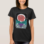 Rose mit Auge T-Shirt (Vorderseite)