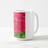 Rose mit Biene  Kaffeetasse (VorderseiteRechts)