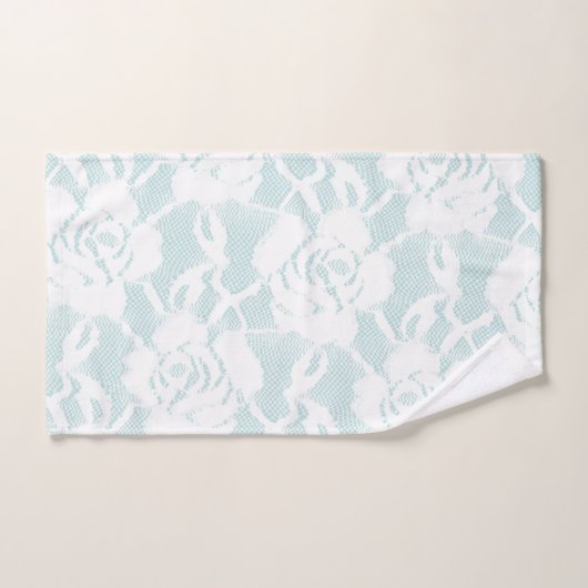 Rose mit blühenden Spitzen Handtuch (Handtuch)