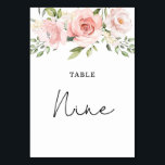 Rose mit Blumenstrauß Hochzeit Tischnummer<br><div class="desc">Rose mit Blumenrot,  Hochzeitstisch Nine Nummer. Matching-Elemente verfügbar.</div>