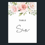 Rose mit Blumenstrauß Hochzeit Tischnummer<br><div class="desc">Rose mit Blumenrot,  Hochzeitstisch,  Sechs Nummer. Matching-Elemente verfügbar.</div>