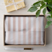 Rose mit goldfarbenen und weißen Streifen, moderne Seidenpapier (Geschenk)