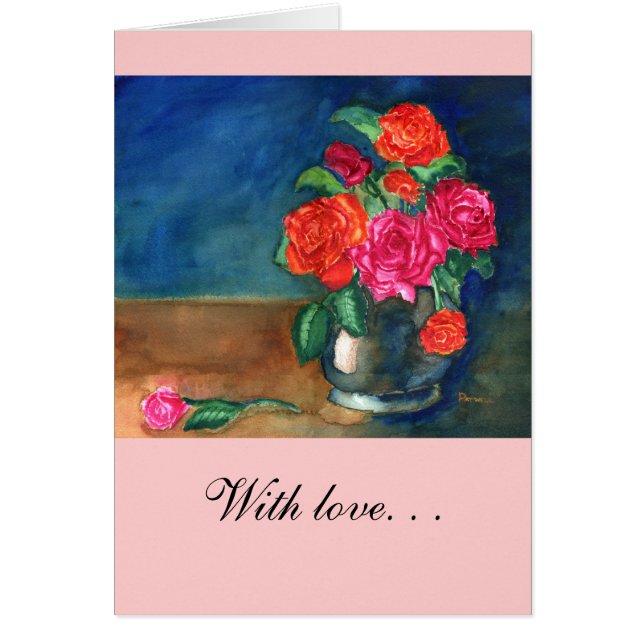 Rose mit Liebe. . . (Vorne)