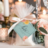 Rose mit Liebe Geschenkanhänger