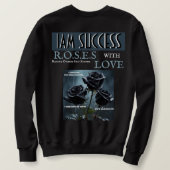 ROSE MIT LIEBE SWEATSHIRT (Design Rückseite)