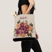 Rose mit Name Tasche (Von Nahem)