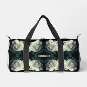 Rose mit Personalisierten Raindrops Duffle Bag (Vorderseite)