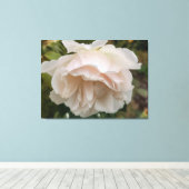 Rose mit Regentropfen Leinwanddruck (Insitu (Holzboden))