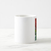 Rose mit Stern Kaffeetasse (Mittel)