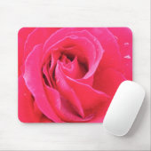 Rose mit Tropfen Mousepad (Mit Mouse)