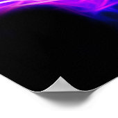 Rose mit Violett und Götter Poster (Ecke)