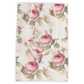 Rose Mittlere Geschenktüte (Rückseite)