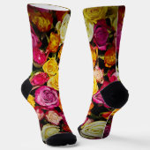 Rose Mix Socken (Gewinkelt)