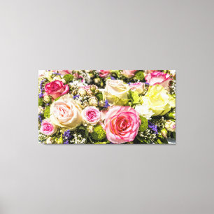 Rose Mix Zwei Leinwanddruck