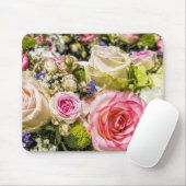 Rose Mix Zwei Mousepad (Mit Mouse)